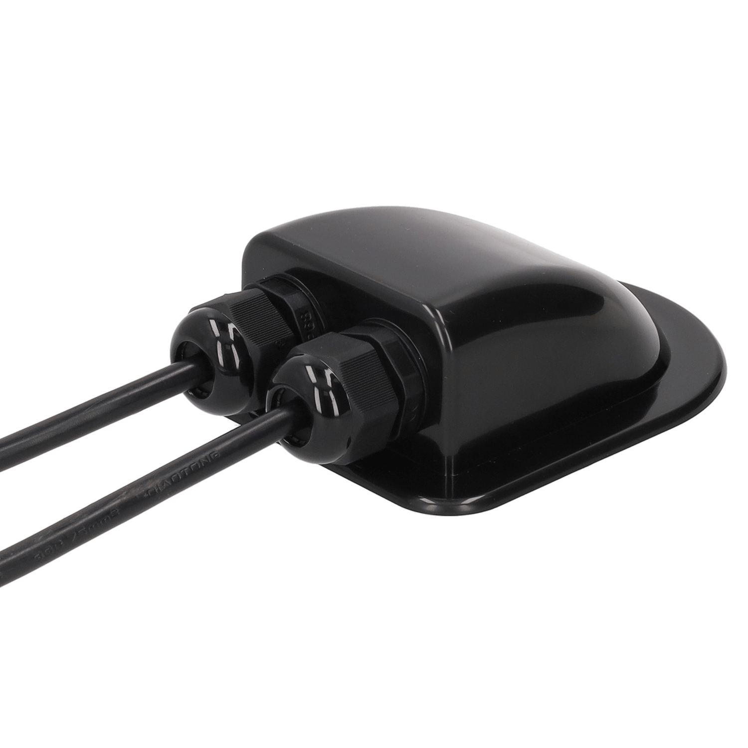 Dubbele Dakdoorvoer Zonnepanelen Zwart