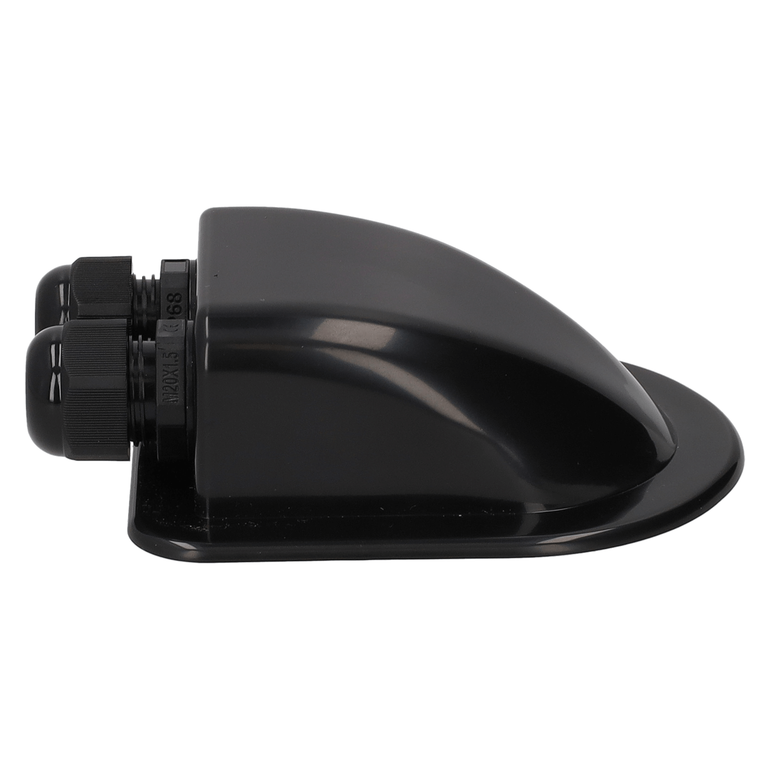 Dubbele Dakdoorvoer Zonnepanelen Zwart