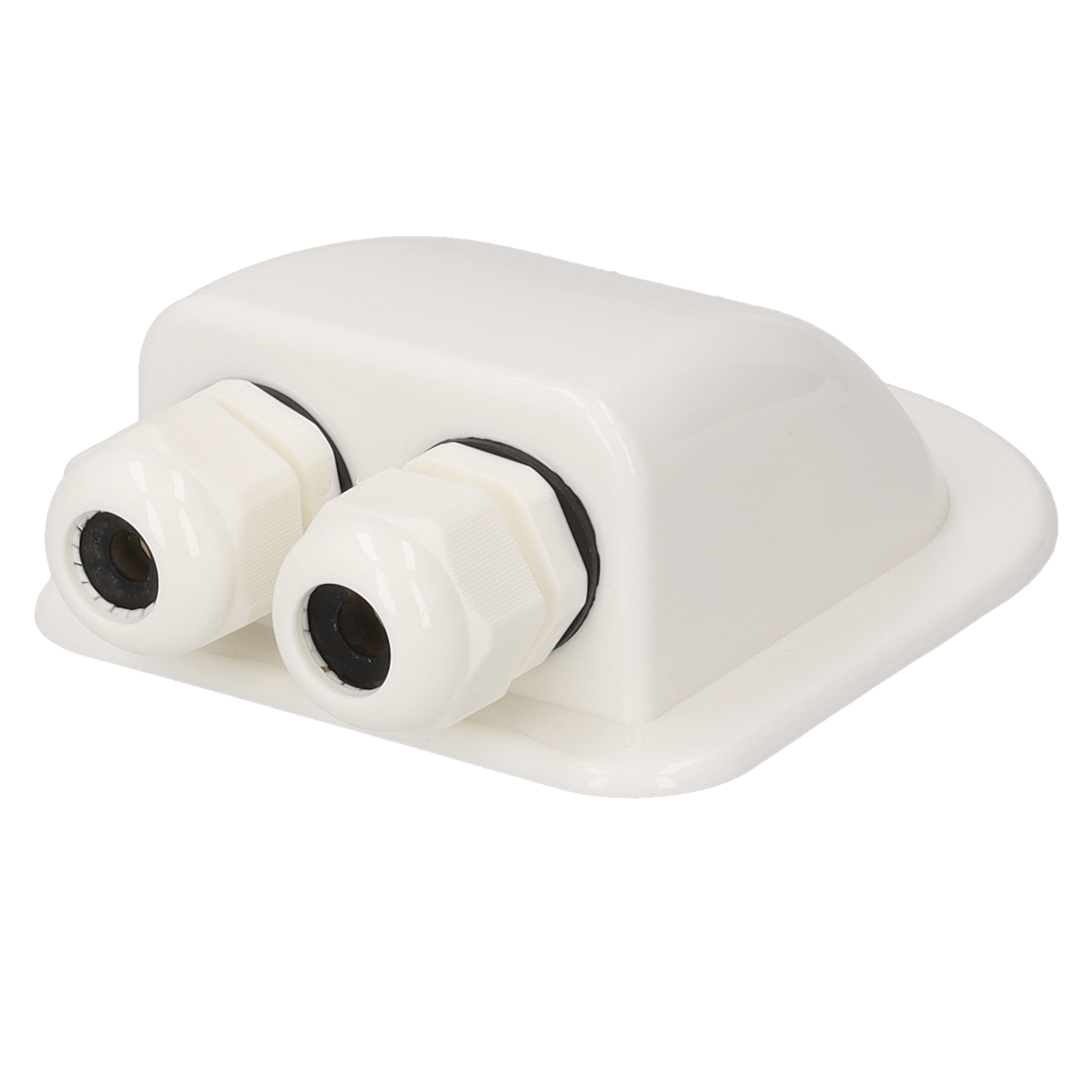 Dubbele Dakdoorvoer Zonnepanelen Wit