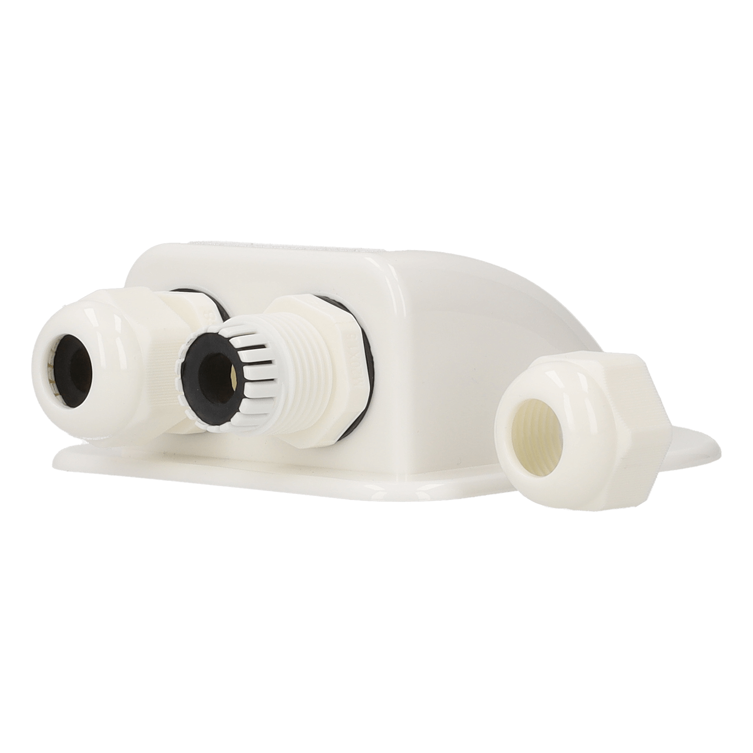 Dubbele Dakdoorvoer Zonnepanelen Wit