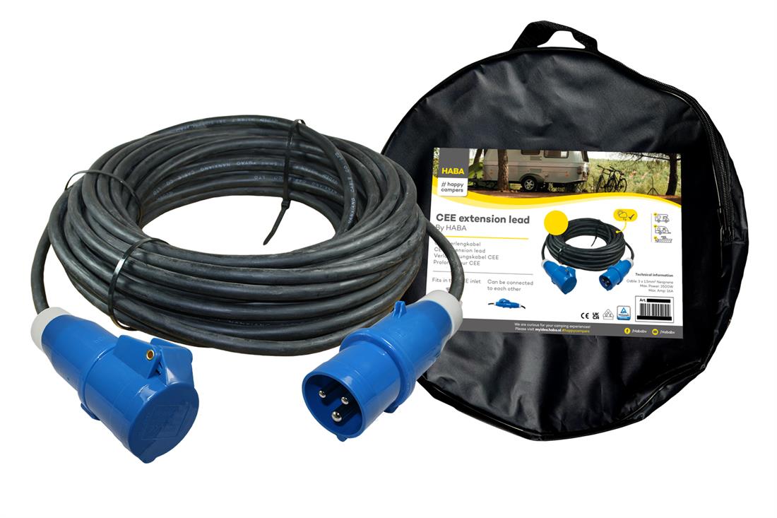 Haba Verlengkabel CEE CEE 10 Meter