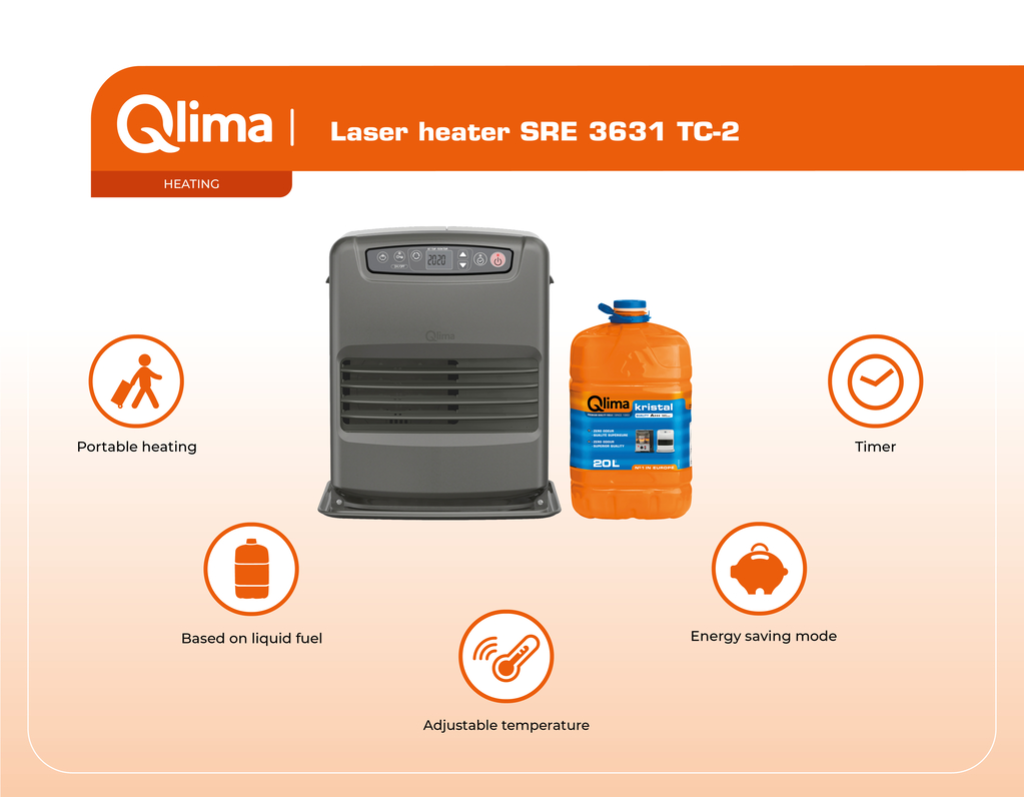 Qlima SRE 3631 TC-2 Petroleumkachel