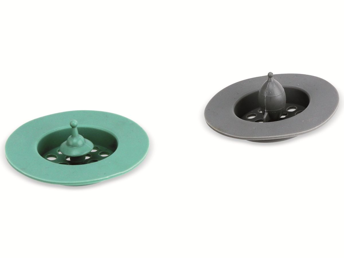 Cuisine Elegance Gootsteenfilter 7cm Groen/Grijs 2st