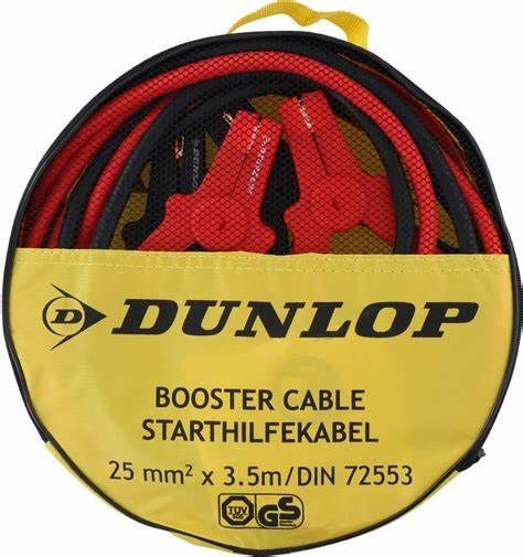 Dunlop Set Startkabels Geïsoleerde Klemmen