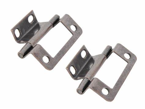 Scharnier Dubbel Geknikt Brons 2st
