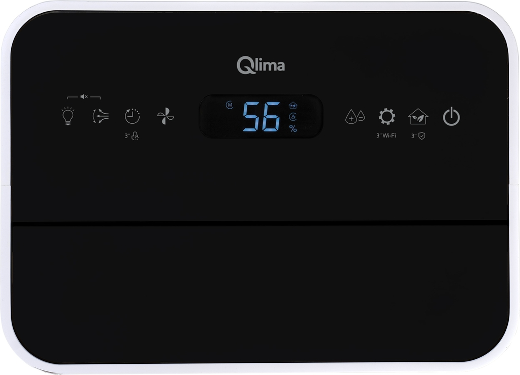 Qlima D820A Smart Luchtontvochtiger Ontvochtiger