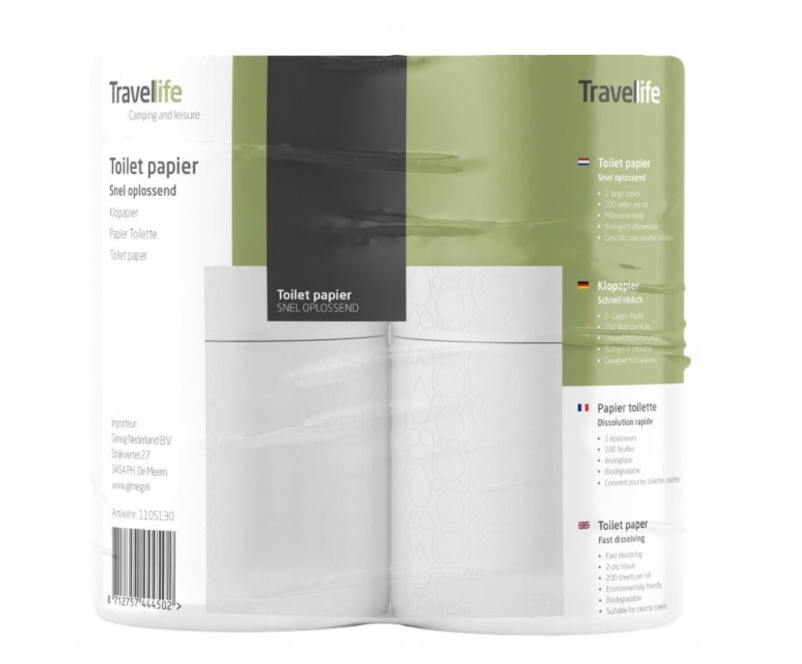 TravelLife Toiletpapier 4st