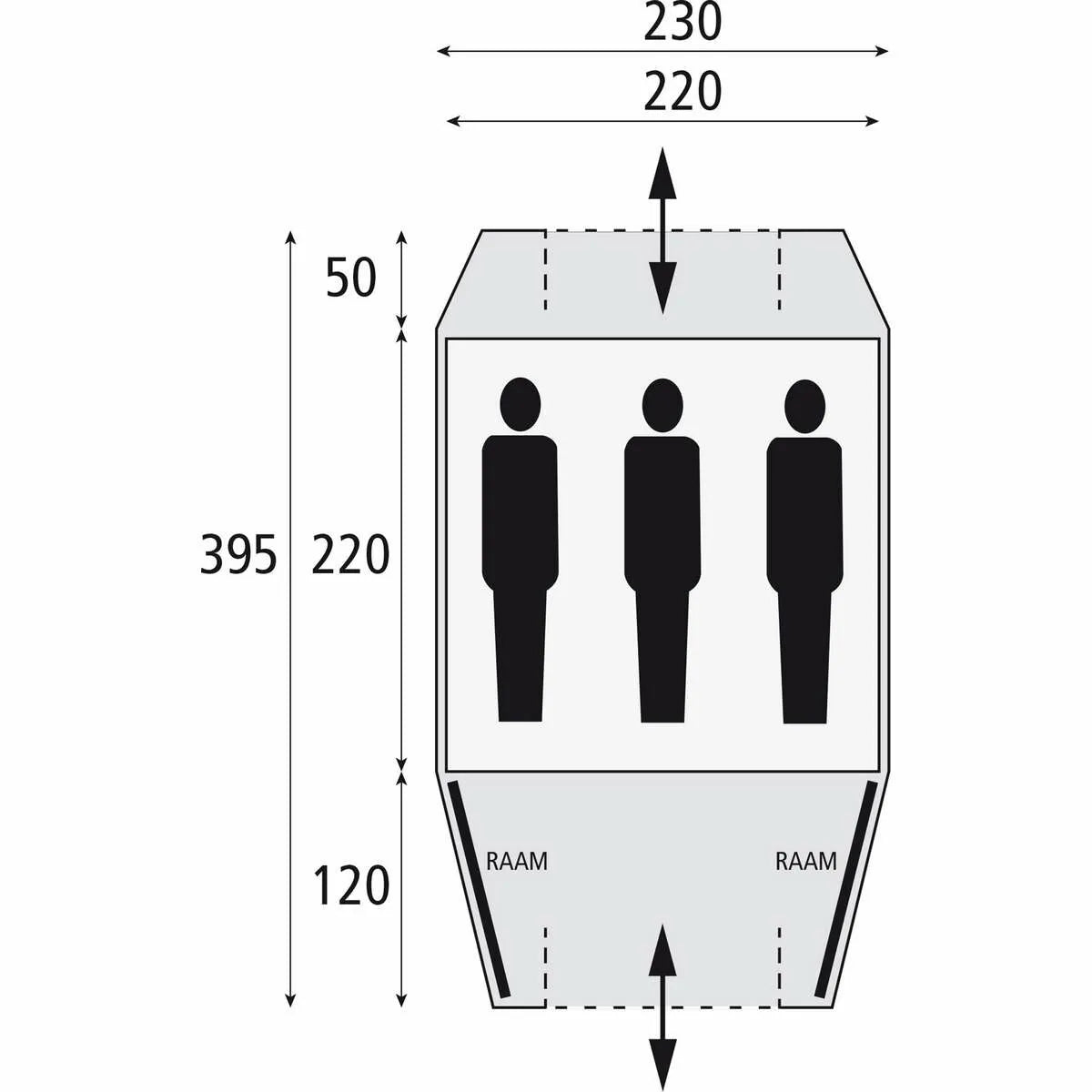 Safarica Kenia 230 Koepeltent