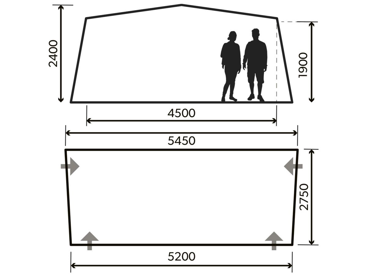 Dometic Residence AIR Tour Voortent