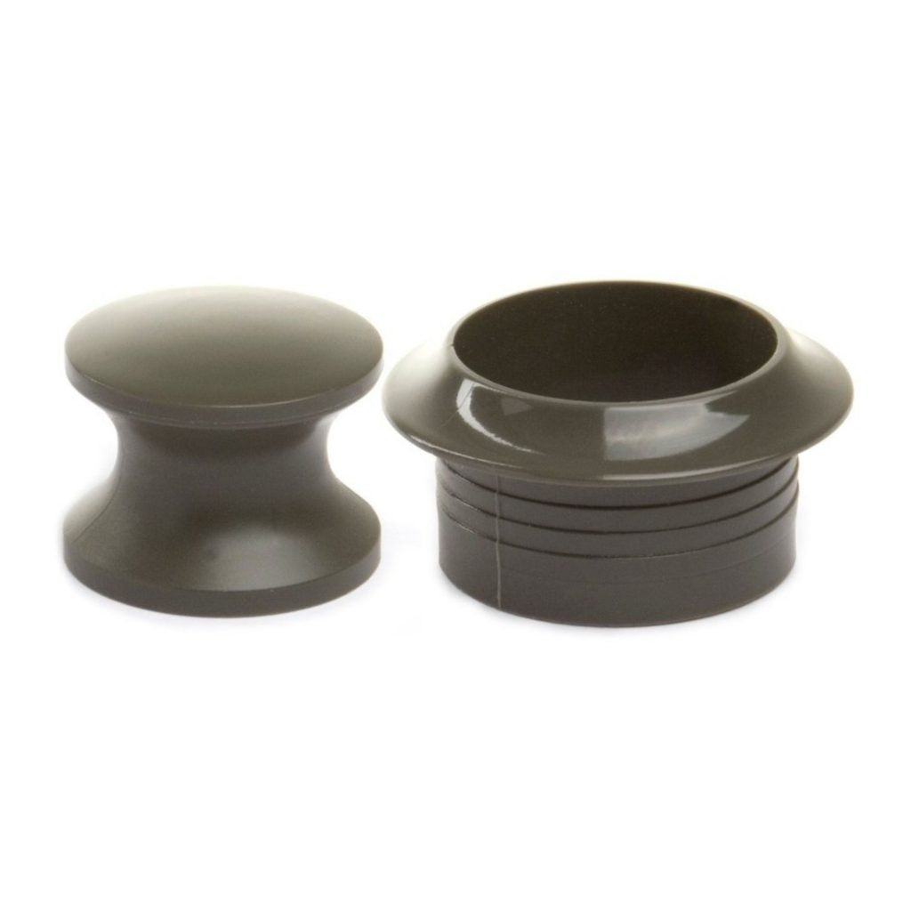 Drukknop Met Ring Grijs 2st.