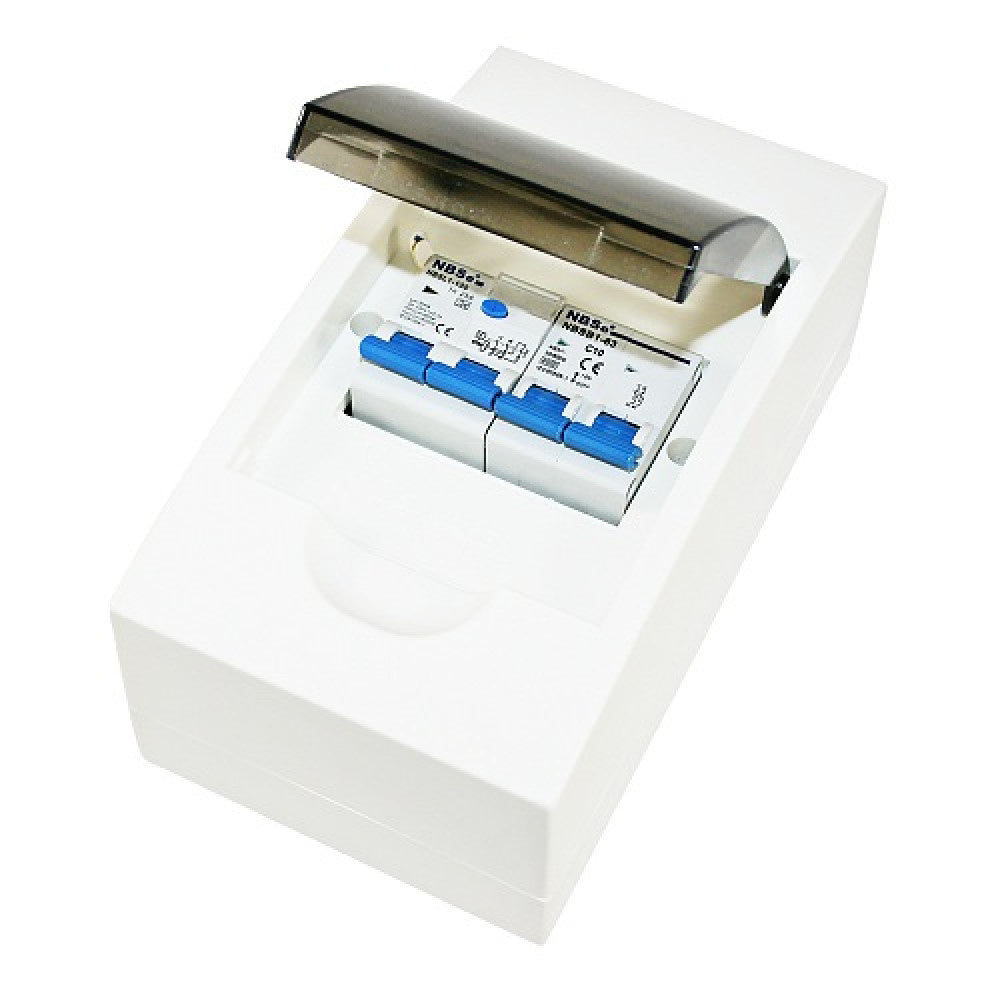 Haba Installatiekast Met Aardlekschakelaar & Zekering