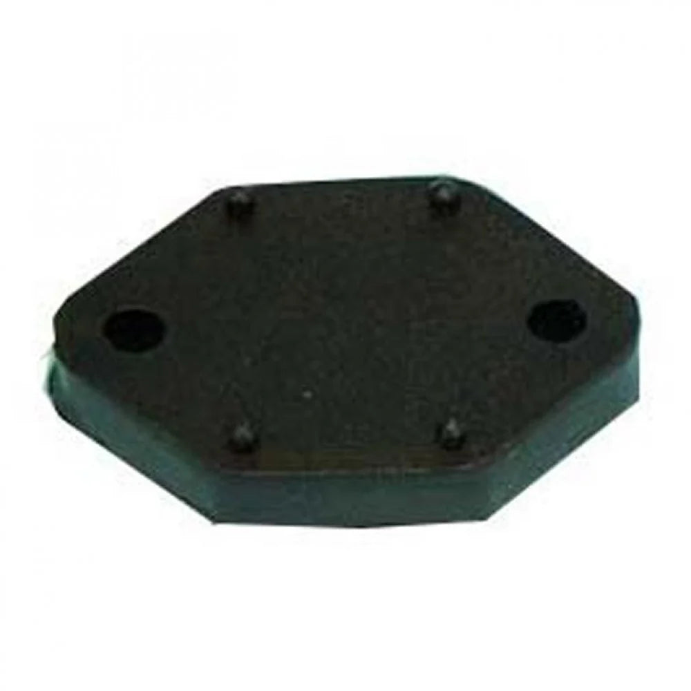 Deurvanger Onderlegplaat Zwart