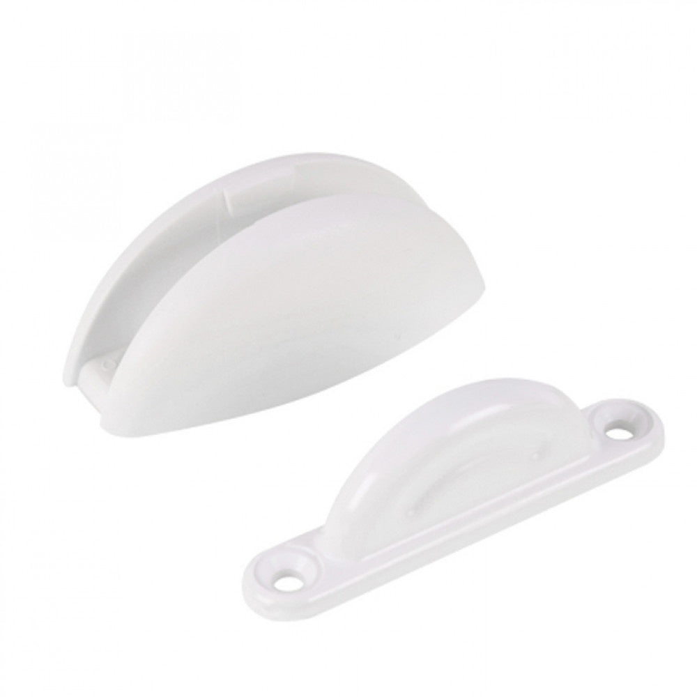 Deurvanger Wit 2 Delig Plopp