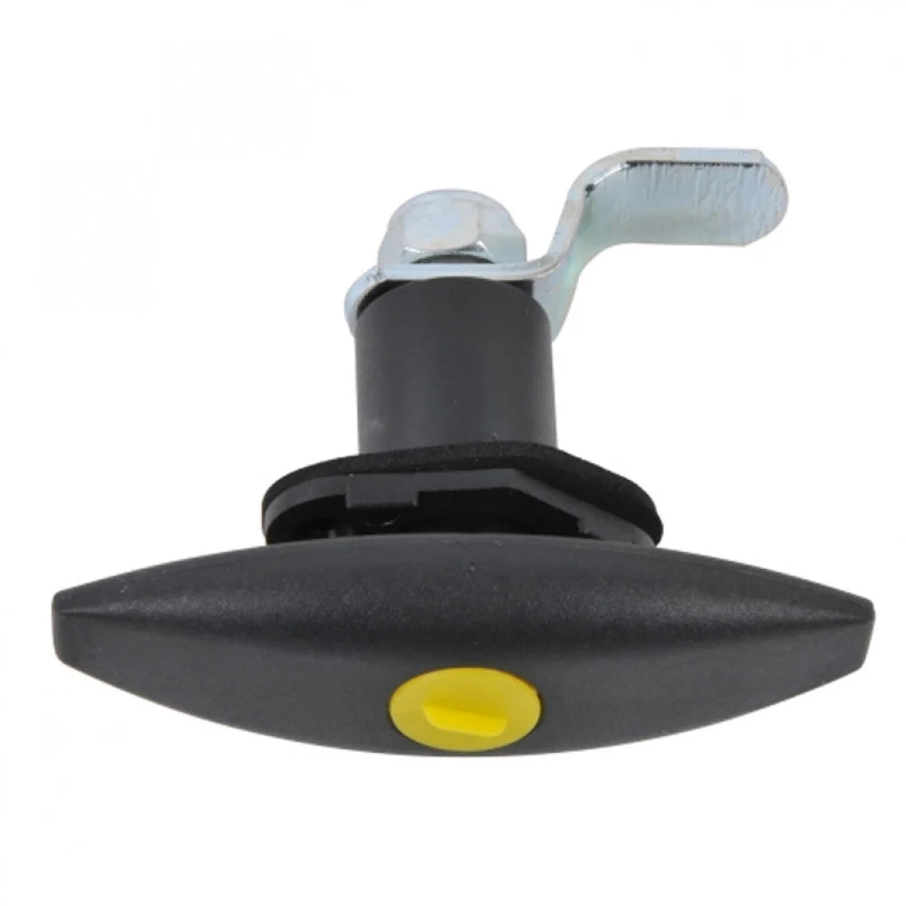 Kofferbakslot Disselbakslot Zwart Ovaal Zonder Cylinder