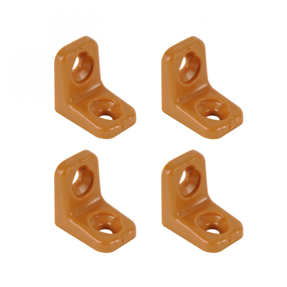 Meubelverbinder Beige Kunststof 4st