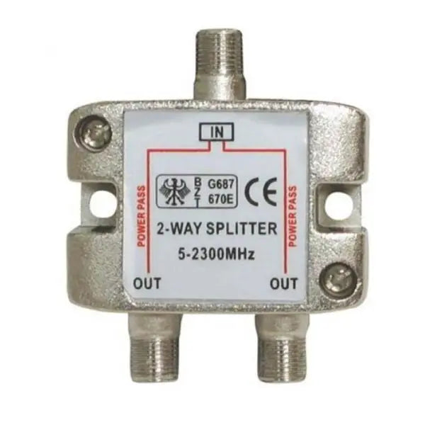 Satelliet Splitter 2 Weg