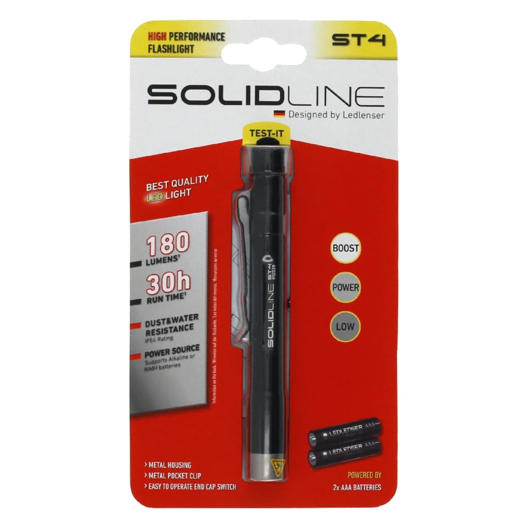 SOLIDLINE ST4 Zaklamp