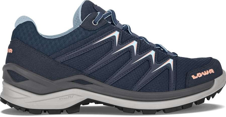 Lowa Innox Pro GTX Low Navy/Salmon Dames Wandelschoen
