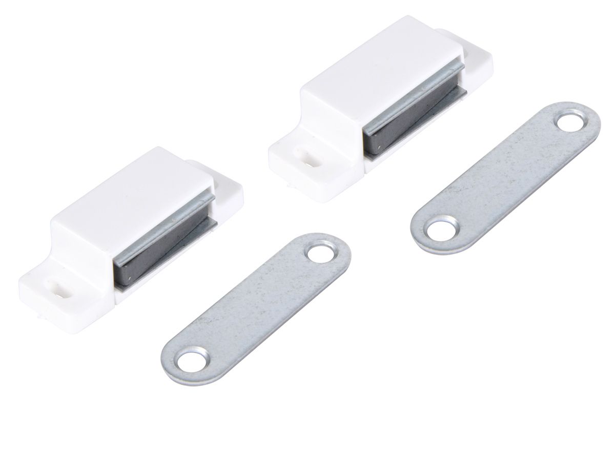 Magneetsnapper Wit 2st.