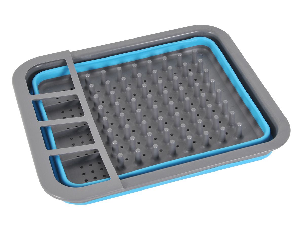 Opvouwbaar Afdruiprek Blauw/Grijs