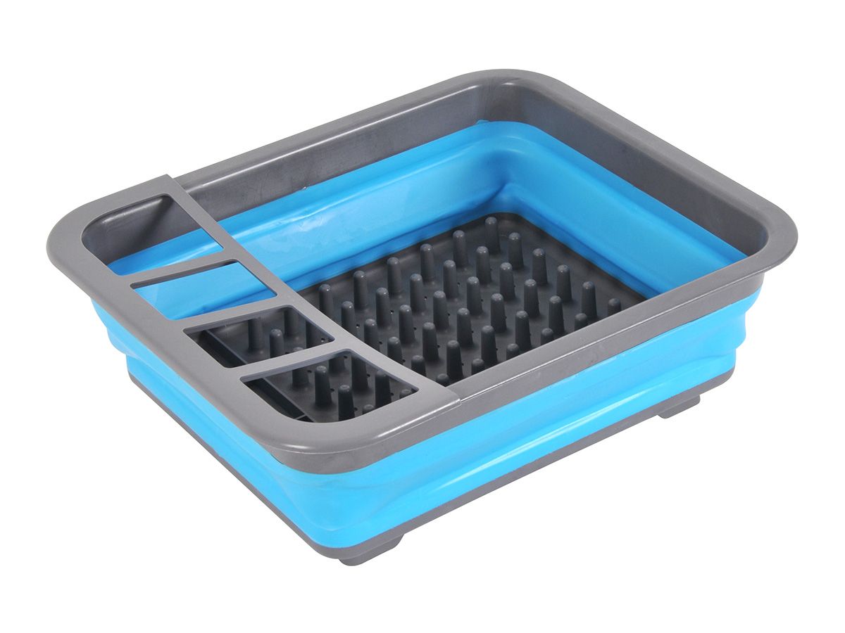 Opvouwbaar Afdruiprek Blauw/Grijs