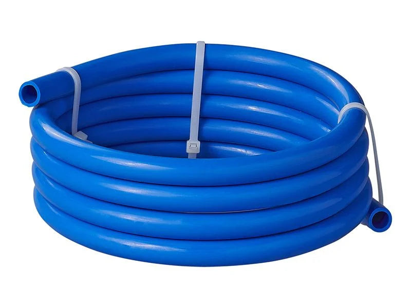 Koud Waterslang Blauw Gewapend Drinkwaterslang