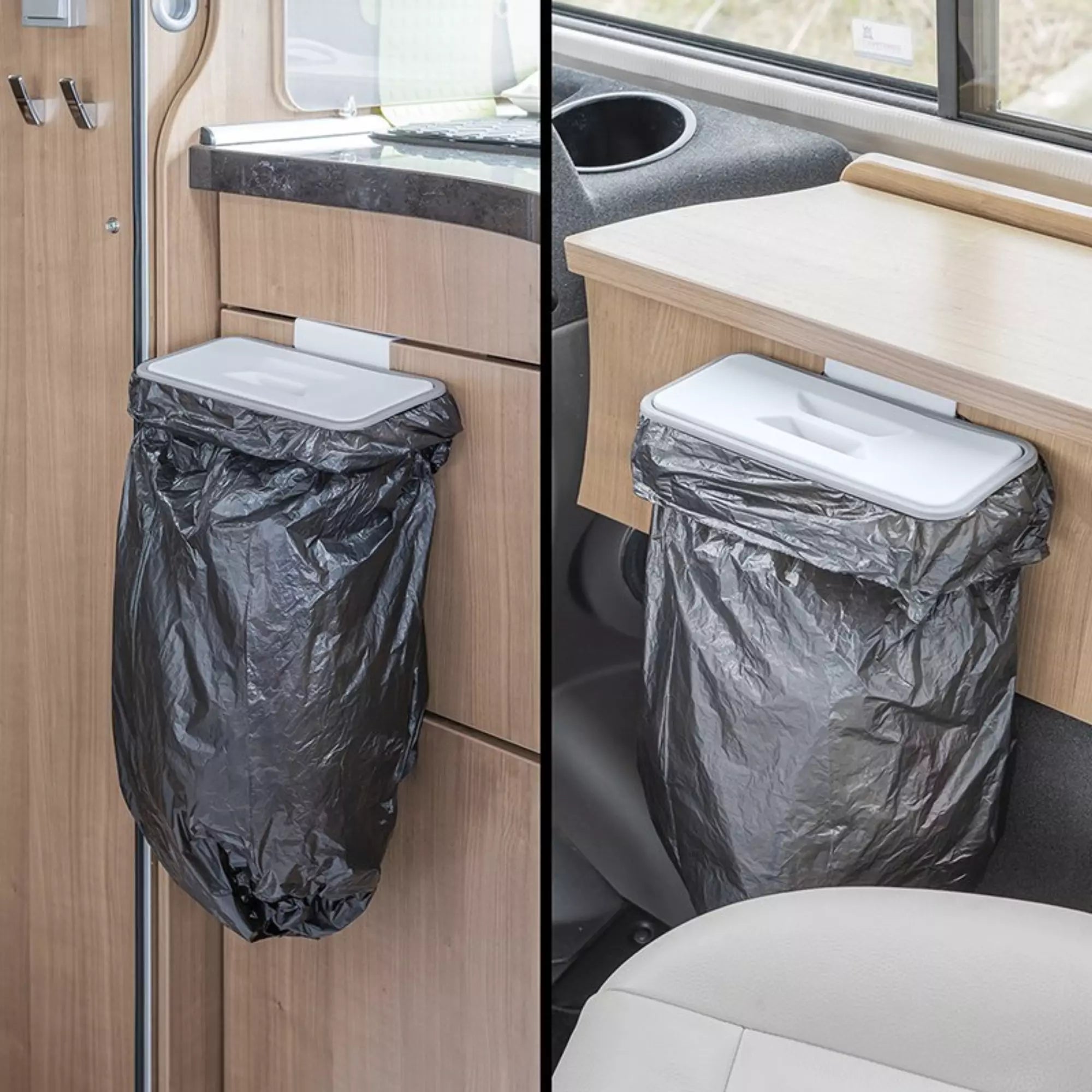 Vuilniszakhouder Met Deksel Deurbevestiging