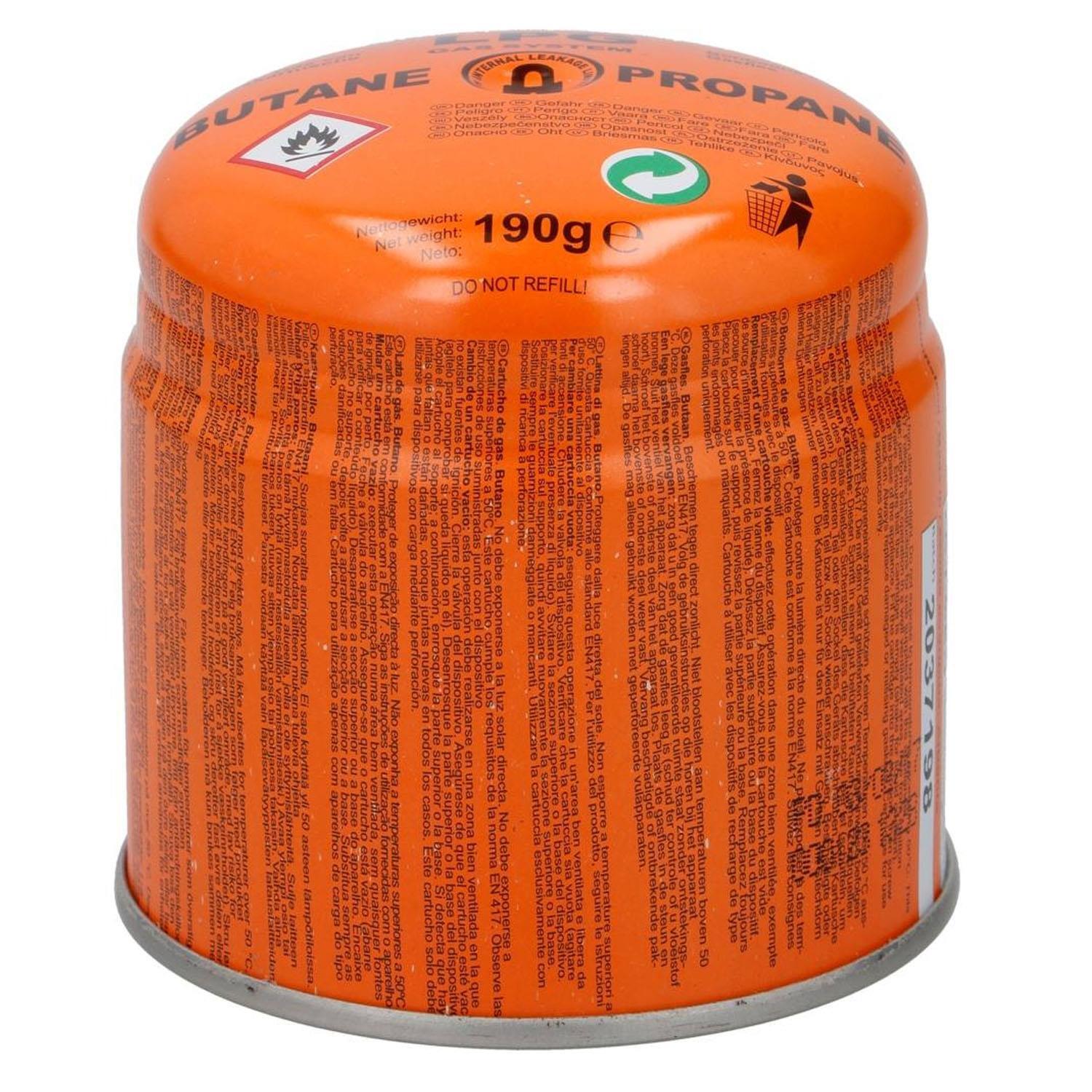 Gasbus 190G Voor Camping Of Kooktoestel