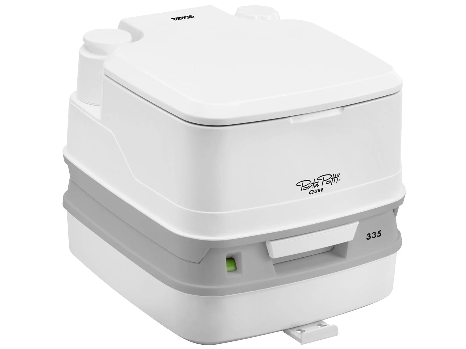 Thetford Porta Potti Qube 335 Wit Met Hold Down Kit