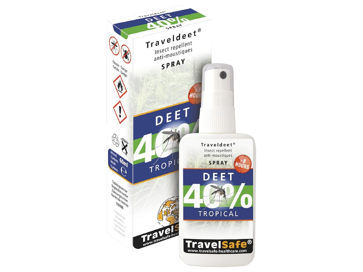 TravelSafe Traveldeet 40% Spray 60ML