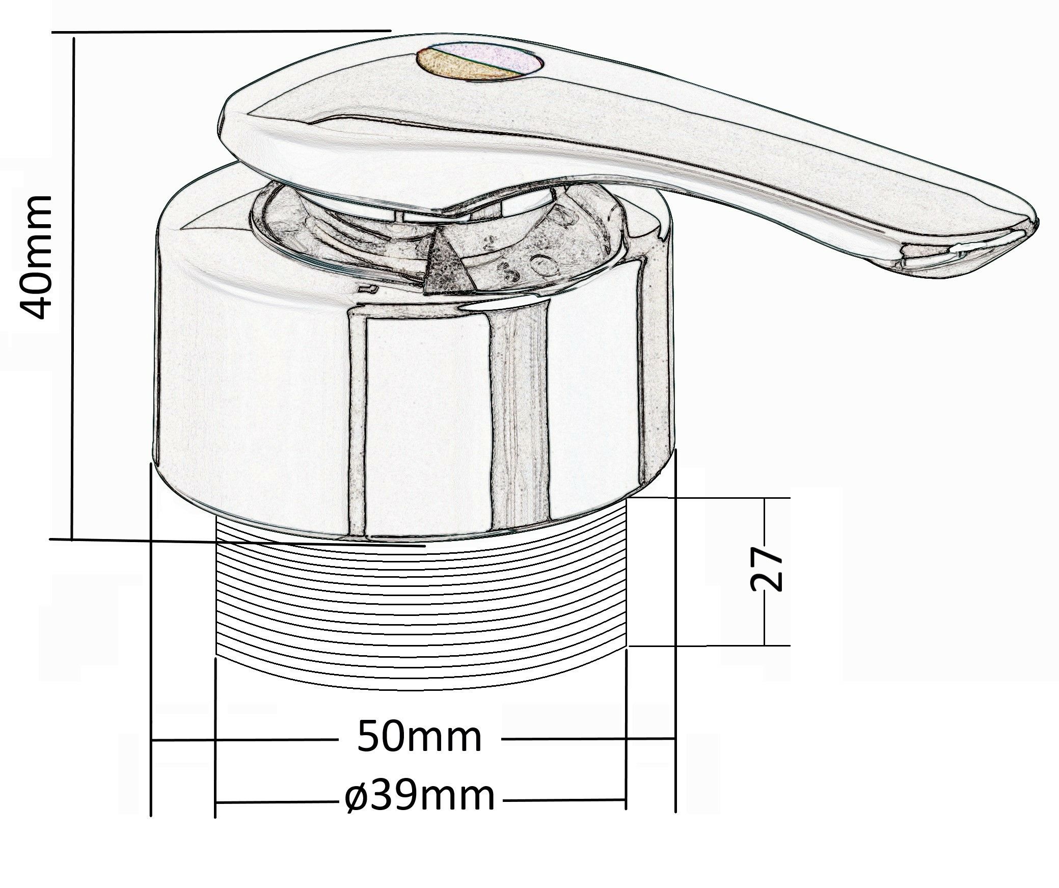 Reich Twist Onderbouw Mengkraan