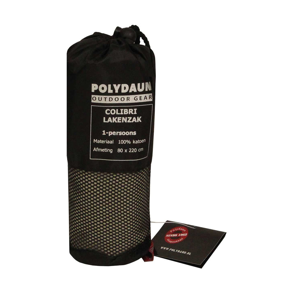 Polydaun Colibri Katoenen Lakenzak Mist