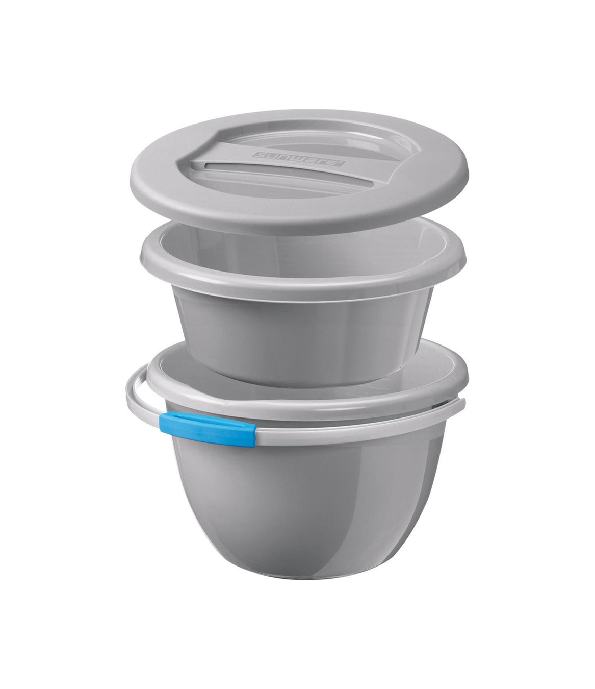 Sunware Water-Line Emmer Set 9L & 14L Grijs