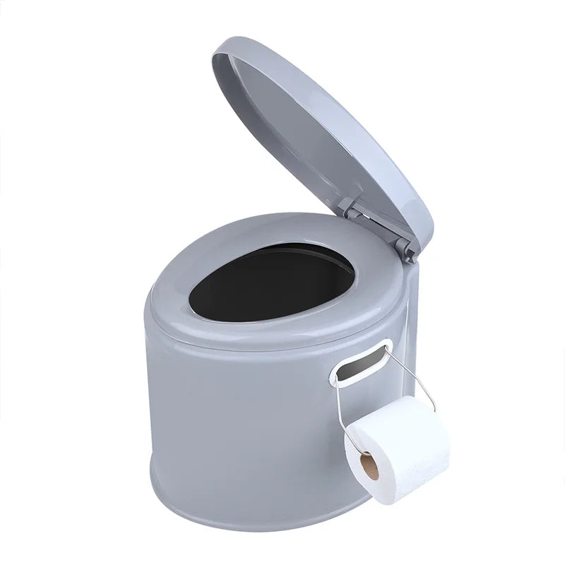 ProPlus Draagbaar Camping Toilet 7 liter Grijs