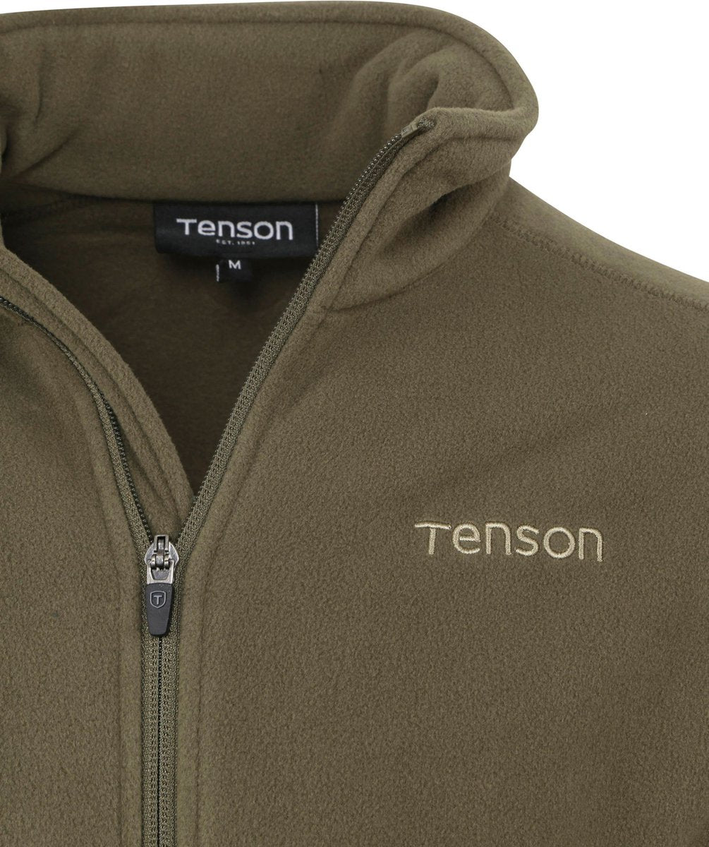 Tenson Miracle Fleece Jacket Heren Vest Groen