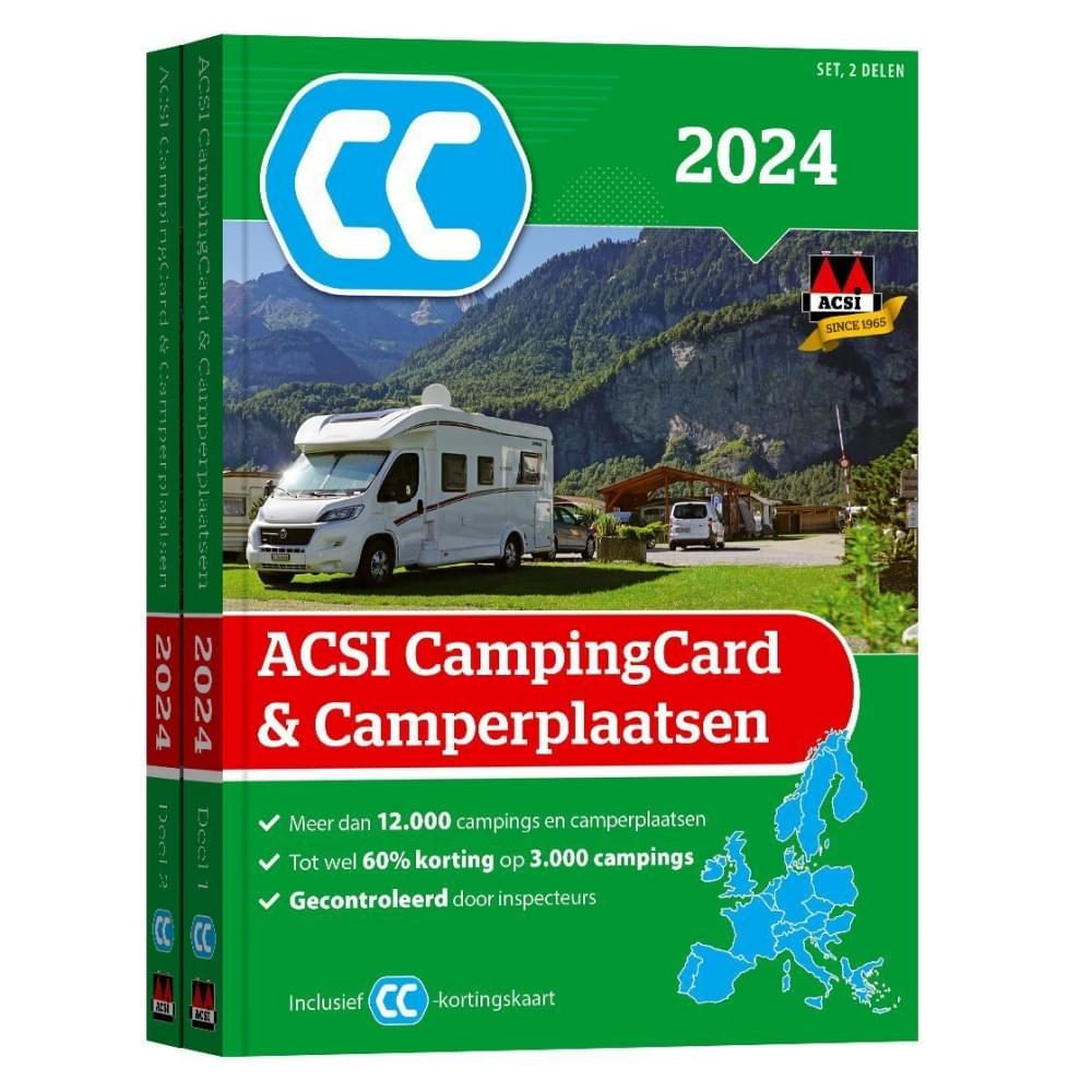 ACSI Camping Card & Camperplaatsen 2024