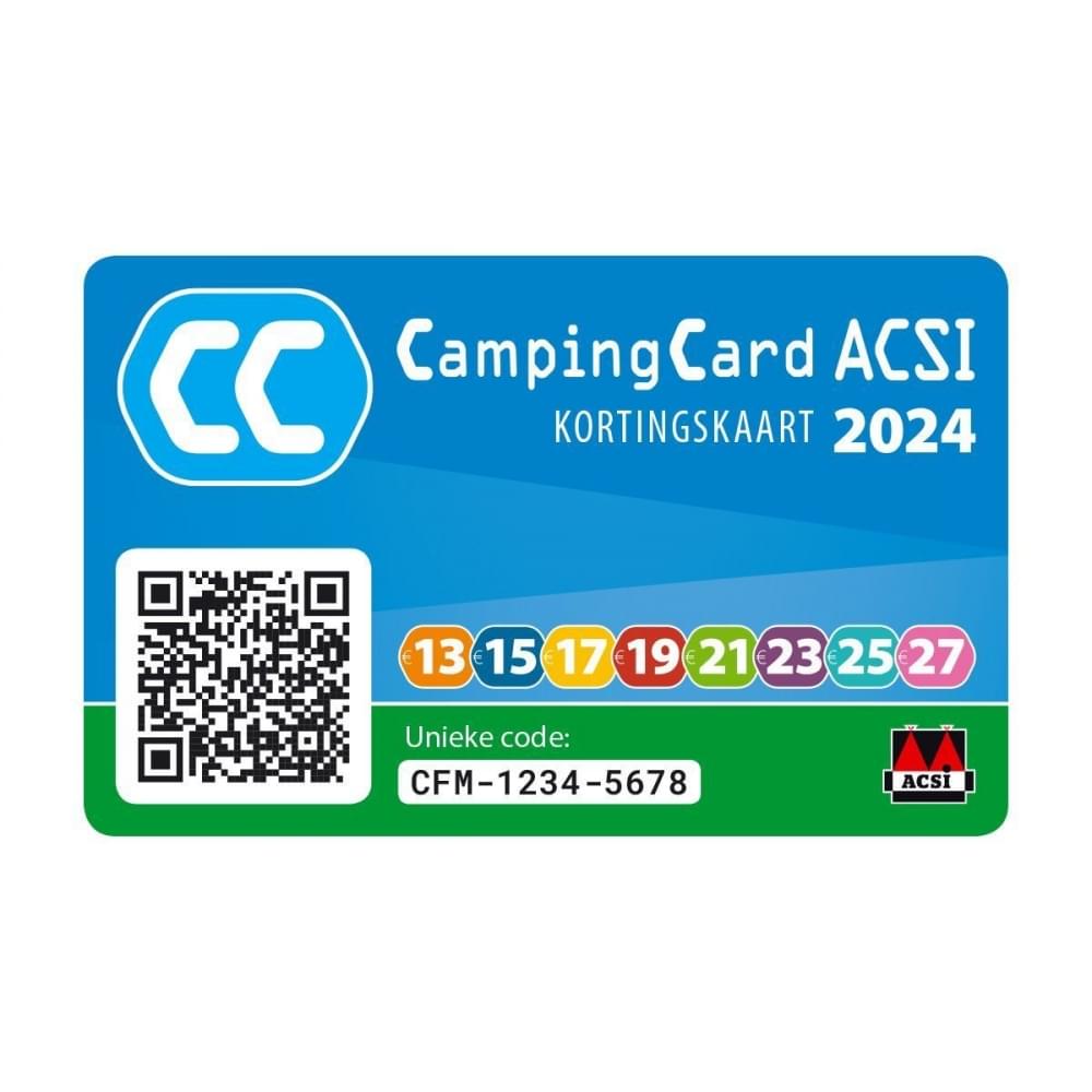 ACSI Camping Card & Camperplaatsen 2024