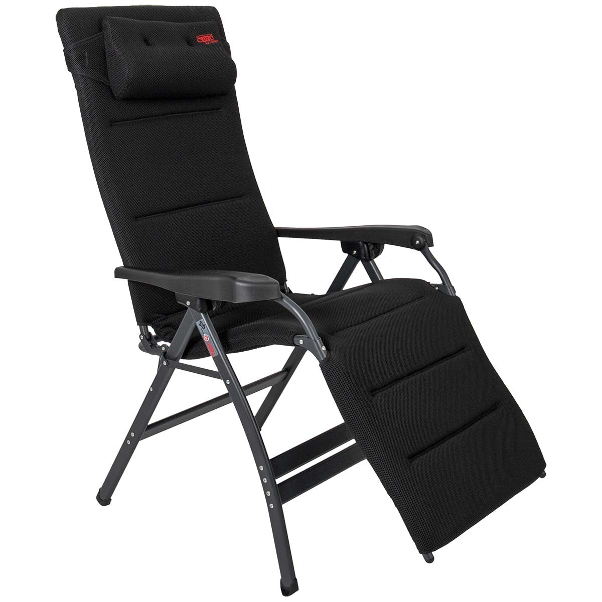 Crespo Relaxstoel XL AP/252 Air-Deluxe Zwart