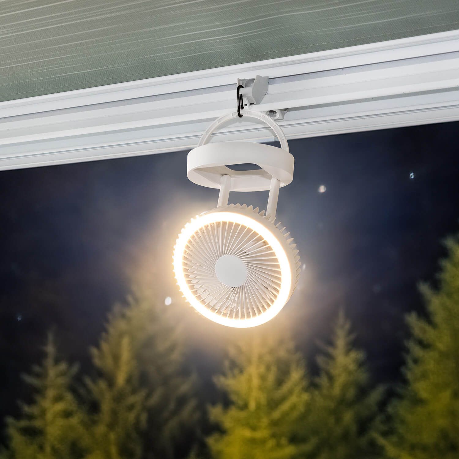 Haba Tramontana Ventilator met Accu en Licht