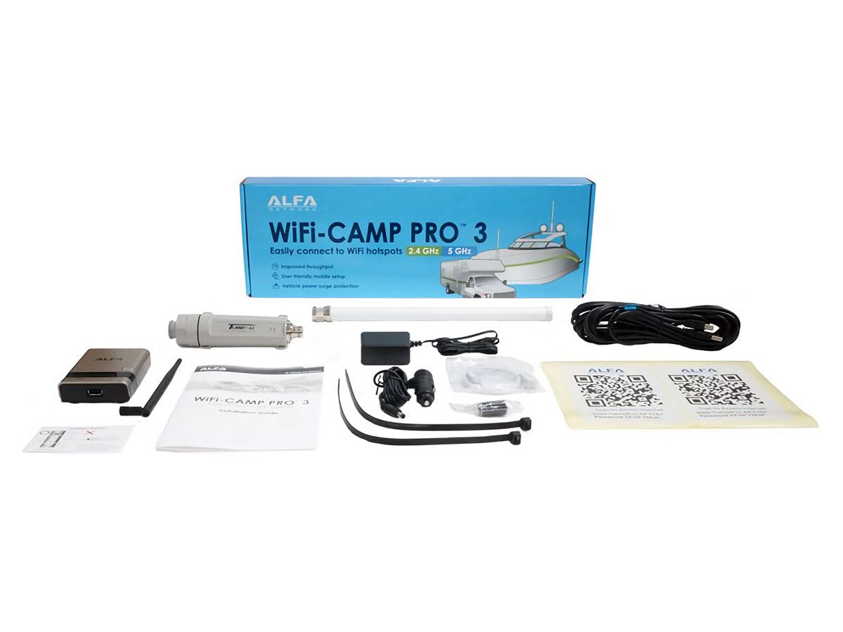 Alfa WiFi-Camp Pro 3 WiFi Versterker