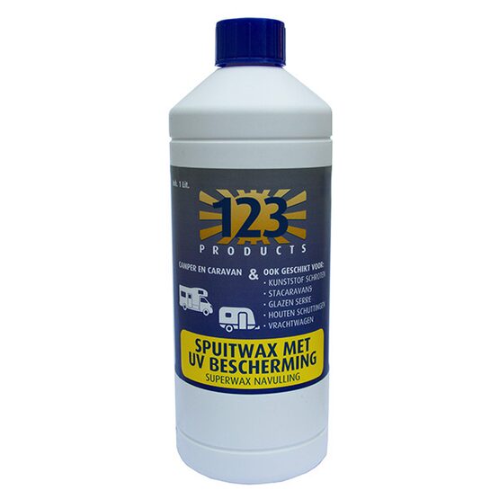 123 Products Superwax UV Navulverpakking 1 Liter