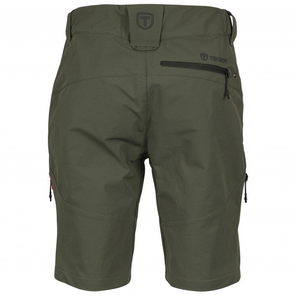 Tenson TXlite Flex Shorts Dark Khaki